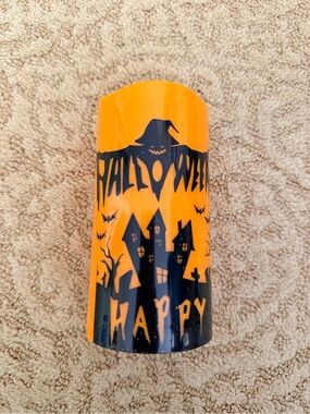 Set of 6 Halloween Orange LED Decorative Candle - Brand Unspecified